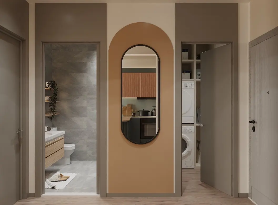 Fitted bathroom